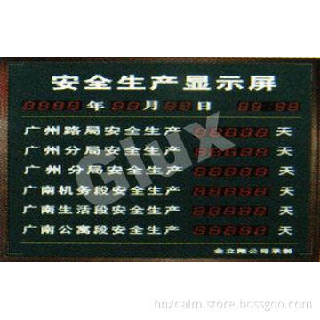 RGB Indoor Advertising LED Scrolling Message Board P10 For